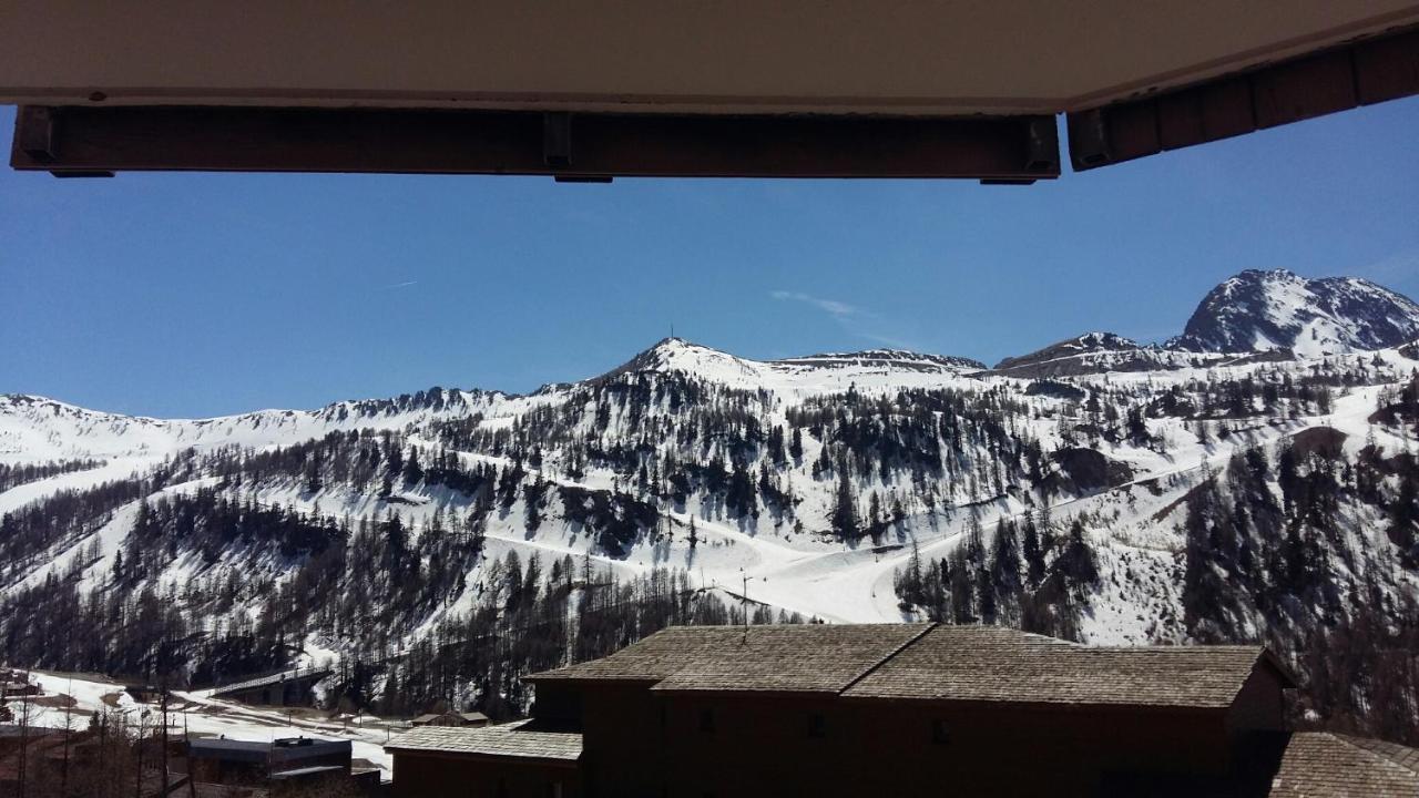 2 Pieces Avec Terrasse Et Vue Sur Les Pistes Apartman Isola 2000 Kültér fotó
